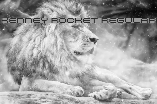 Kenney Rocket Regular Font examples