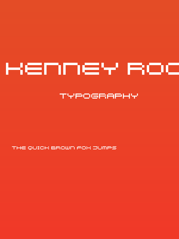 Kenney Rocket Regular Poster