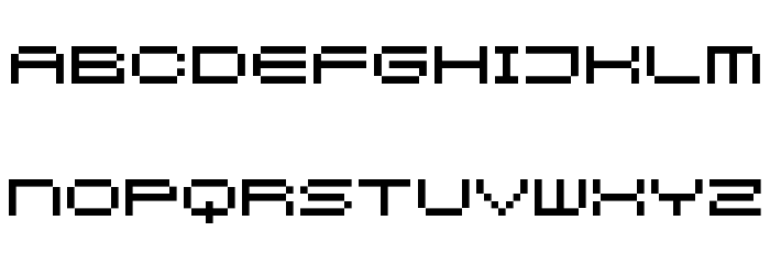 Kenney Rocket Regular Font LOWERCASE