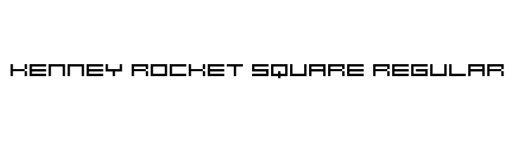 Kenney Rocket Square Regular Font