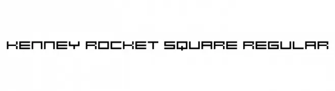 Kenney Rocket Square Regular  नि: शुल्क फ़ॉन्ट्स डाउनलोड