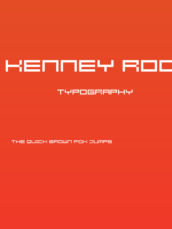 Kenney Rocket Square Regular Poster