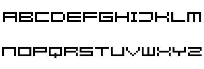 Kenney Rocket Square Regular Font LOWERCASE