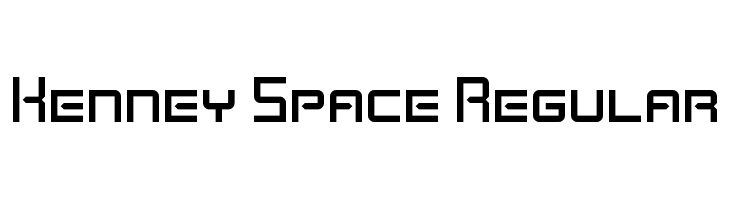 Kenney Space Regular Font