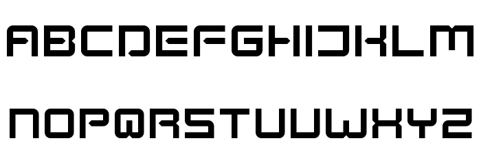 Kenney Space Regular Font Litere mici