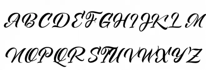 Kenshington Schriftart Groß