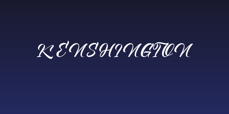 Kenshington Social Header