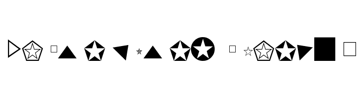 KensingtonDingbats Regular Font