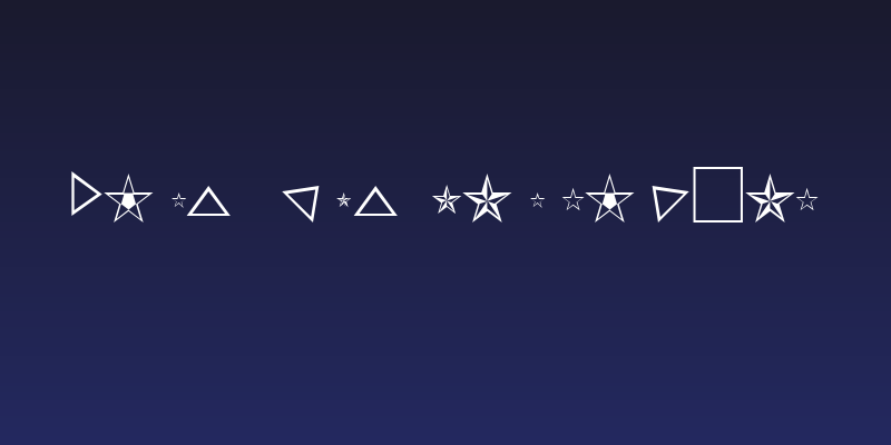 KensingtonDingbats Regular Social Header