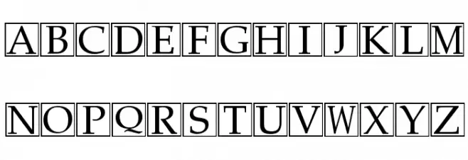 KensingtonTest Regular Polices MAJUSCULES