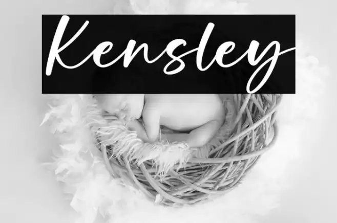 Kensley Caratteri examples