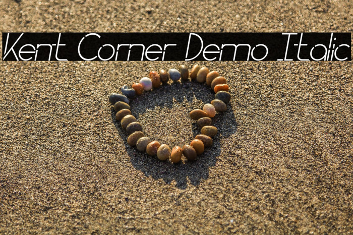 Kent Corner Demo Italic Example 1