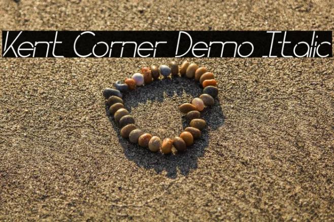 Kent Corner Demo Italic Example 1