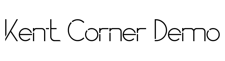 Kent Corner Demo  Free Fonts Download