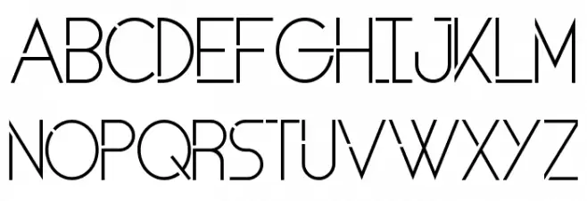 Kent Corner Demo Schriftart Groß