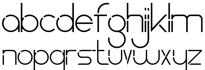 Kent Corner Demo Font LOWERCASE