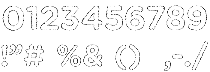 Kent SF Font OTHER CHARS