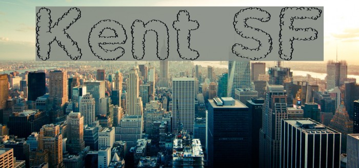 Kent SF Font examples