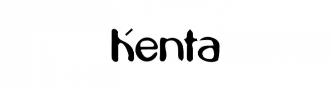 Kenta  baixar fontes gratis