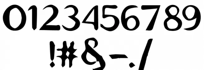 Kenta Font OTHER CHARS