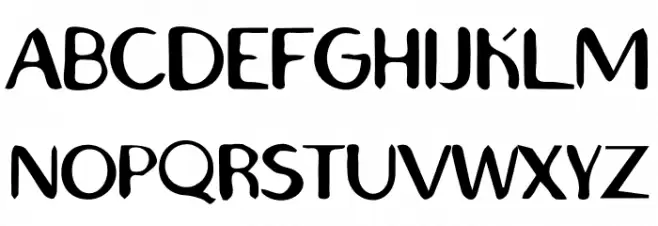 Kenta Шрифта ВЕРХНИЙ