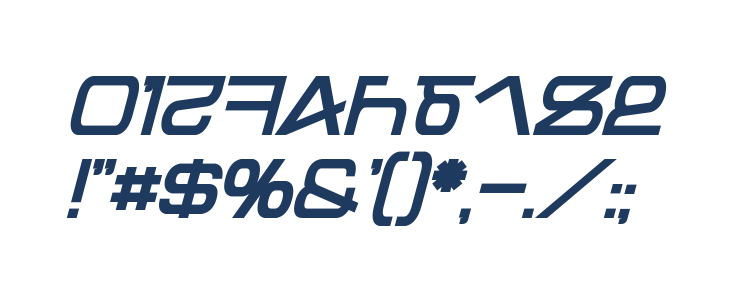 Kentaurus Bold Italic Other Characters