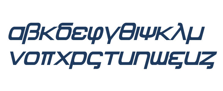 Kentaurus Bold Italic Lowercase