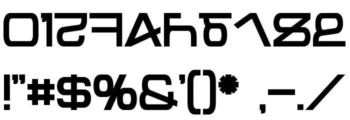 Kentaurus Bold Font OTHER CHARS