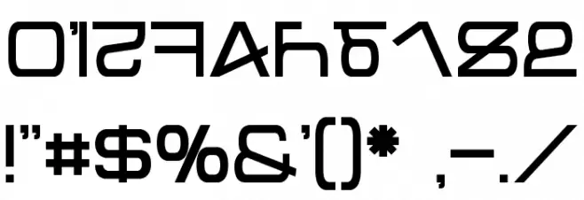 Kentaurus Font OTHER CHARS