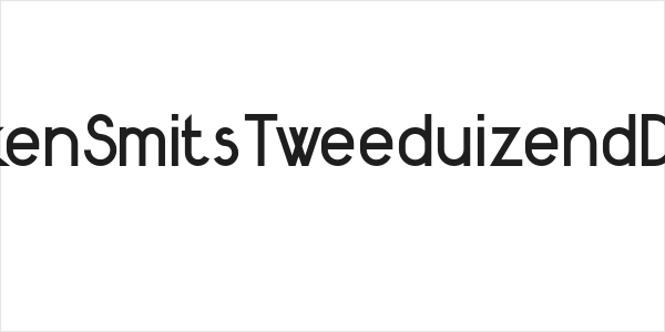 KentekenSmitsTweeduizendDertien Logo