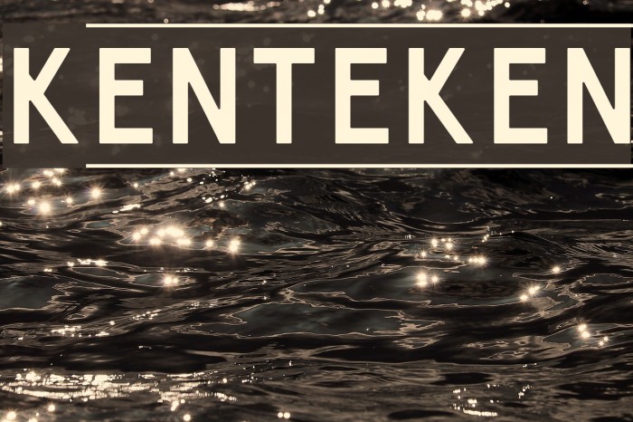 Kenteken Font examples