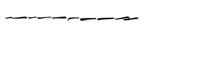 Kenthir Swash Font LOWERCASE