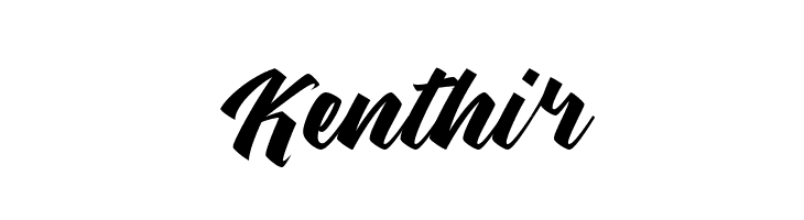 Kenthir  Free Fonts Download