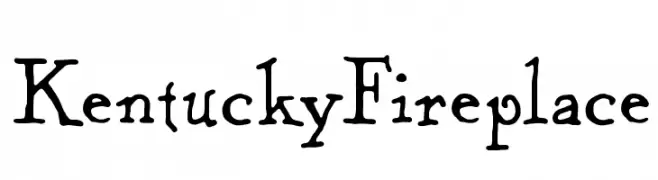 KentuckyFireplace  Frei Schriftart Herunterladen