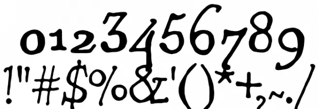 KentuckyFireplace Font OTHER CHARS