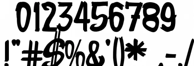 KentuckyFriedChickenFont Font OTHER CHARS