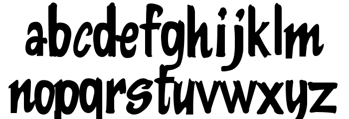 KentuckyFriedChickenFont Font LOWERCASE