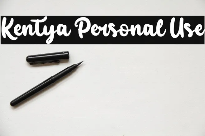 Kentya Personal Use Example 1