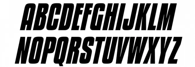 Kenyan Coffee Bold Italic Font UPPERCASE
