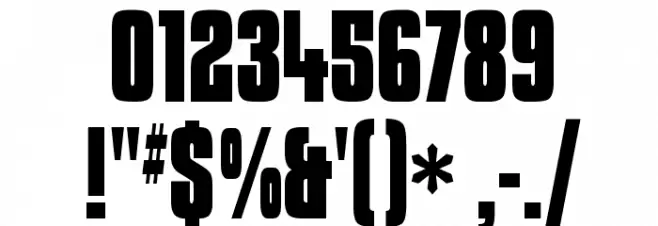 Kenyan Coffee Bold Font OTHER CHARS