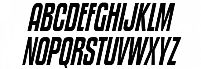 Kenyan Coffee Italic Schriftart Groß