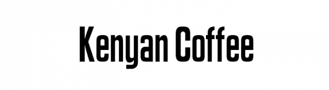 Kenyan Coffee  Descarca Fonturi Gratis