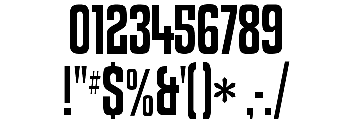 Kenyan Coffee Font OTHER CHARS