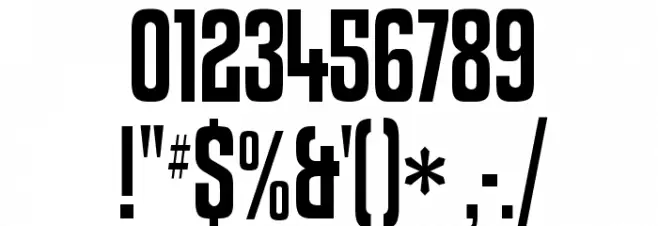 Kenyan Coffee Font OTHER CHARS