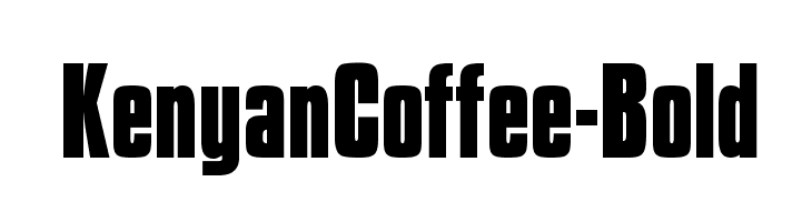 KenyanCoffee-Bold  Descarca Fonturi Gratis