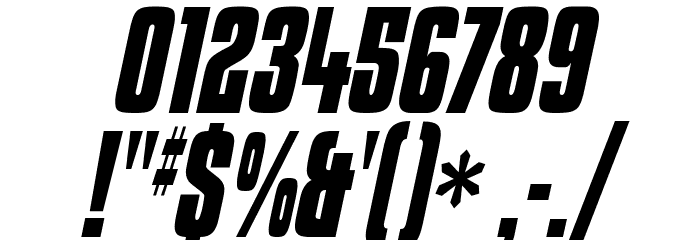KenyanCoffee-BoldItalic Font OTHER CHARS