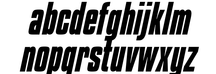 KenyanCoffee-BoldItalic Font LOWERCASE