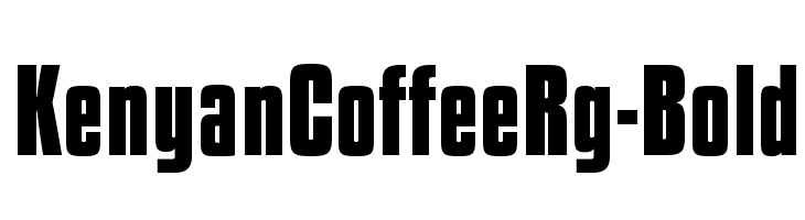 KenyanCoffeeRg-Bold Font