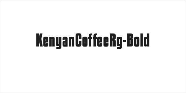 KenyanCoffeeRg-Bold Logo