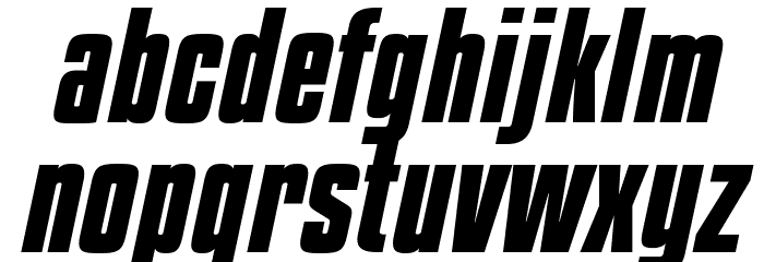 KenyanCoffeeRg-BoldItalic Font LOWERCASE